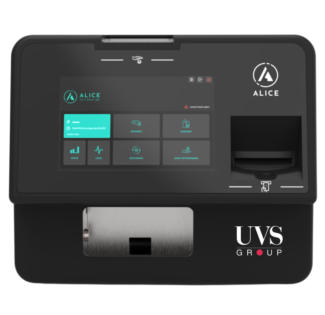 Rozwiązanie do zarządzania gotówką - Alice za gotówkę