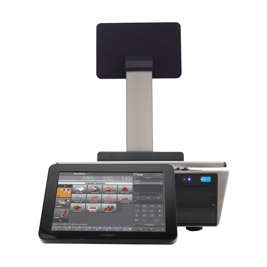 Svarstyklės su kasos funkcija